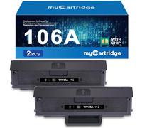 myCartridge 106A Toner Compatibles avec HP 106A W1106A Toner