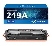 myCartridge 219A Compatible pour HP 219A Toner pour HP 219A et W2190X pour HP Laserjet Pro 3202 MFP 3302 (No Chips,1 Black)