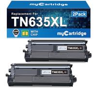 myCartridge TN635XL TN635 Toner noir HL-L8430CDW MFC-L8930CDW de remplacement compatible pour Brother TN-635XL TN 635XL Toner à haut rendement pour imprimante MFC-L8730CDW HL-L8570CDW MFC-L8970CDW