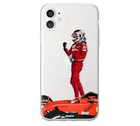 MYCASEFC Coque F1 Formule 1 Charles Leclerc iPhone 11 en Silicone. Housse de F1 Formule 1 pour Smartphone Imprimée en France en TPU