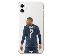 MYCASEFC Coque Football Kylian Mbappe PSG iPhone 11 en Silicone Housse de Foot pour Smartphone Imprimée en France en TPU