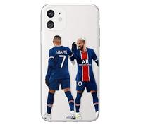 MYCASEFC Coque Football Neymar & Mbappe PSG iPhone 13 en Silicone Housse de Foot pour Smartphone Imprimée en France en TPU