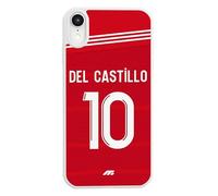 MYCASEFC Coque Football Romain Del Castillo Brest iPhone SE. Housse de Football pour Smartphone pour Les Fans de Football - Idée Cadeau - Design de qualité supérieure.