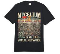Mycelium is My Social Network Champignons de cueillette de Champignons Comfort Colors Adult Heavyweight T-Shirt