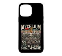 Mycelium is My Social Network Champignons de cueillette de Champignons Coque pour iPhone 13 Pro Max