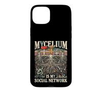 Mycelium is My Social Network Champignons de cueillette de Champignons Coque pour iPhone 15 Plus