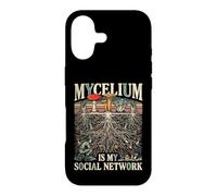 Mycelium is My Social Network Champignons de cueillette de Champignons Coque pour iPhone 17