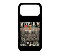 Mycelium is My Social Network Champignons de cueillette de Champignons Coque pour iPhone 17 Pro Max