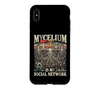 Mycelium is My Social Network Champignons de cueillette de Champignons Coque pour iPhone XS Max
