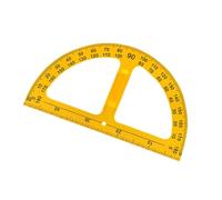 MYCENSE Grande règle de géométrie mathématique, outil de mesure d'angle pour enseignant, équipement de géométrie mathématiques pour dessin, rapporteur