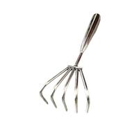 MYCENSE Outil en acier inoxydable pour la plage, le lac et l'étang - Outil multifonction pour ramasser les fruits de mer et enlever les fruits de mer et l'eau avec poignée ergonomique en bois