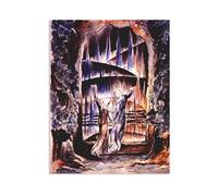 MYCGGDGH Illustration de la Divine Comédie de Dante Tableau Grand Salon William Blake célèbres impression sur toile tableau vintage decoration murale Reproduction sur Toile 105x80cm(41x31in) poster