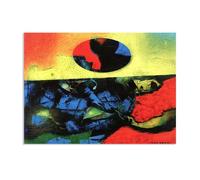 MYCGGDGH Max Ernst Image sur Toile Soudain II Tableaux de Peintres CéLèBres Affiche Max Ernst Impression sur Toile Tableaux Decoratifs Muraux Chambre Salon55x40cm(22x16in) poster