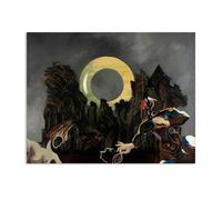 MYCGGDGH Max Ernst Poster sur Toile Montrant une jeune fille la tête Art Mural CéLèBre Reproductions de Tableaux sur Toile SurréAlisme Poster pour la DéCoration Salon80x60cm(32x24in) Sans cadre