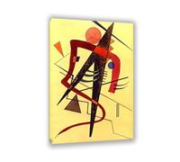MYCGGDGH Paul Klee Tableau décoratif moderne Chaud Reproduction sur toile paul klee poster Célèbre Peinture à l'huile pour Chambre Bureau Galerie 90x60cm(35x24in) Avec cadre