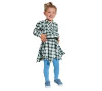 MYCHICLEGS - Collant filles microfibre opaque 60 denier - Bleu - 7-8 ans