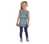 MYCHICLEGS - Collant filles microfibre opaque 60 denier - Bleu marine - 11-12 ans