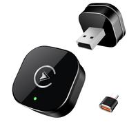 MYCIMRE 2026 Carplay sans Fil, Mini Adaptateur Carplay sans Fil pour iPhone et Plus de 1k+ Voitures, Type-C/USB, Connexion Rapide Stable, Compatible avec iOS 10+ Autos à partir de 2015