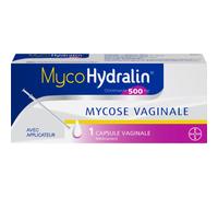 MycoHydralin 500mg Clotrimazol Capsule Vaginale 1