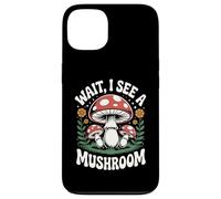 Mycologue de Recherche de Champignons Attendez, Je Vois Un Champignon Coque pour iPhone 13