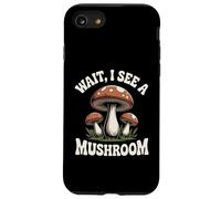 Mycologue de Recherche de Champignons Attendez, Je Vois Un Champignon Coque pour iPhone SE (2020) / 7/8