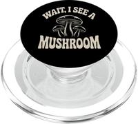 Mycologue de Recherche de Champignons Attendez, Je Vois Un Champignon PopSockets PopGrip pour MagSafe