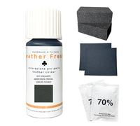Mycolourcare Colourcare24 Kit retouche gris Orion foncé compatible avec Mercedes Benz facile à faire soi-même pour cuir et simili cuir
