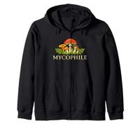 Mycophile Champignon Amoureux Botanical Nature Forager Sweat à Capuche