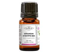 MyCosmetik - Huile Essentielle de Géranium d'Egypte BIO AB - Issue de l'agriculture Biologique - Chémotypées HEBBD/HECT - 100% pure et naturelle - Certifié ECOCERT - Fabriqué en France - 10 ml