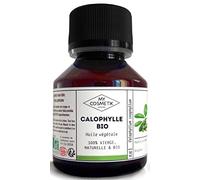 MyCosmetik - Huile végétale de Calophylle - Cosmos Organic - 100% pure et naturelle - Fabriqué en France - Régénérante et antirides - 50 ml