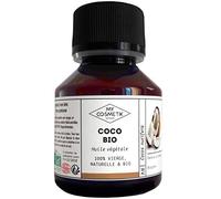 MyCosmetik - Huile végétale de Coco - BIO AB Issue de l'agriculture Biologique - 100% pure et naturelle - Fabriqué en France - Soin des cheveux - 500 ml
