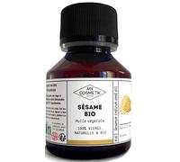 MyCosmetik - Huile végétale de sésame - 100% Pure et Naturelle - MyCosmetik - 50 ml