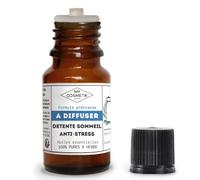 MyCosmetik - Huiles essentielles pour diffusion BIO - Détente, sommeil et anti-stress - Synergie d’huiles essentielles 100% pures, BIO et HEBBD à diffuser - 10 ml