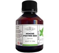 MyCosmetik - Hydrolat de Menthe Poivrée BIO - Eau florale Certifiée Ecocert Cosmétique Biologique - Fabriqué en France - 50 ml