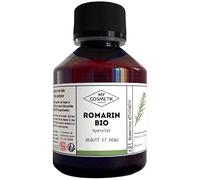 MyCosmetik - Hydrolat de Romarin BIO - Eau florale Certifiée Ecocert Cosmétique Biologique - Fabriqué en France - 250 ml