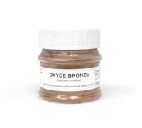 MyCosmetik - Oxyde bronze - Pigment brun scintillant cosmétique d'origine minérale - Flacon PET transparent 10 g