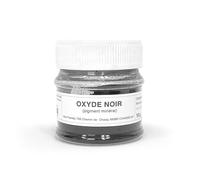 MyCosmetik - Oxyde noir - Ingrédient pour eye liner, mascara, fard à paupières ou Kôhl - Pigment cosmétique 100% d'origine minérale - Flacon PET transparent 10 g