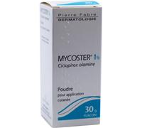 Mycoster 1% Ciclopirox Olamine Poudre Pour Application Cutanée Flacon 30g