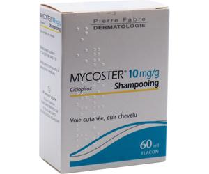 Mycoster 10mg/g Ciclopir. Shampoing Cuir Chevelu Flacon 60ml