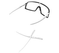 MYCOURAG Branches de rechange compatibles avec Oakley Sutro OO9406 Sport - Pièces de réparation de monture de lunettes de soleil - Blanc