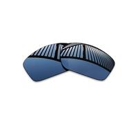 MYCOURAG Verres de rechange polarisés avec protection UV compatibles avec lunettes de soleil Oakley Siphon OO9429 64 mm, Revêtement miroir en titane polarisé, Taille unique