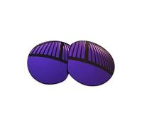 MYCOURAG Verres de rechange polarisés avec protection UV pour lunettes de soleil Oakley Meta HSTN OW8002 51 mm - Violet orchidée miroir non polarisée