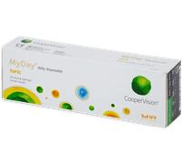 MyDay daily disposable toric (30 lentilles) Puissance: -10.00, BC: 8.60, Diamètre: 14.50, Cylindre: -1.75, Axe: 20° -10.00