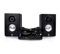 MYDEEJAY MY KARAOKE Ensemble Karaoke - 1 Ampli + 2 enceintes 2x75W - USB - Bluetooth - 2 Micros