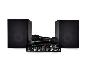 MYDEEJAY MY SONG Ensemble Karaoke Ampli 2x50W - USB - Bluetooth - 2 Enceintes Hifi - 2 Micros