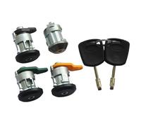 MYDMYGS Cylindre de serrure de porte avec 2 clés, interrupteur d'allumage complet adapté à la Ford KA 2008 - 2011(Full Set-4pcs)