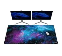 Mydours 1500 x 700 mm Tapis de Souris, Grand Tapis de Souris XXL, Tapis Souris en Tissu Lisse et Caoutchouc antidérapant, Tapis de Bureau étendu pour Le Jeu, Le Bureau et Le Travail (Univers)