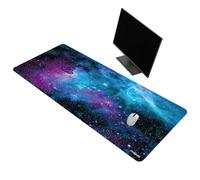 Mydours Tapis de Souris Gaming 1400 x 600 mm, Tapis de Souris XXL, Tapis Souris en Tissu Lisse et Caoutchouc Antidérapant, Tapis de Bureau étendu pour Le Jeu, Le Bureau et l'écriture (Univers)