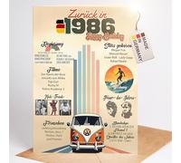 myDreamwork® Carte d'anniversaire spéciale 40 ans | Cadeau pour homme 40e anniversaire | Carte d'anniversaire 40 ans amusante | 40e anniversaire femme homme - DIN A6 | Cadeau de 40 ans