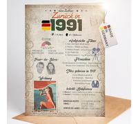 myDreamwork® Carte spéciale d'anniversaire 35 ans | 35e anniversaire homme | carte 35e anniversaire femme | carte anniversaire 35 ans homme | cadeau 35e anniversaire homme | DIN A5